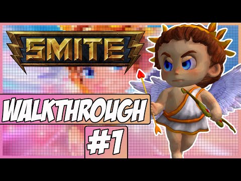 Smite Walkthrough Ep.1 w/Angel, Ling, & Smarder - Cupid!