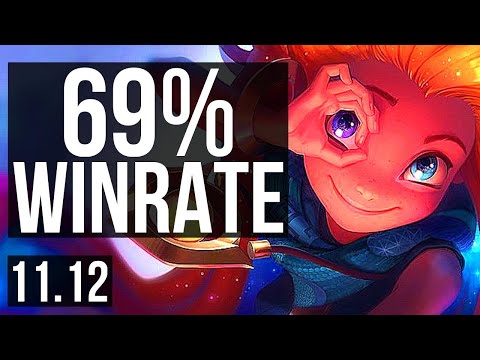 ZOE vs LEBLANC (MID) | 13/1/6, 69% winrate, Legendary | KR Challenger | v11.12
