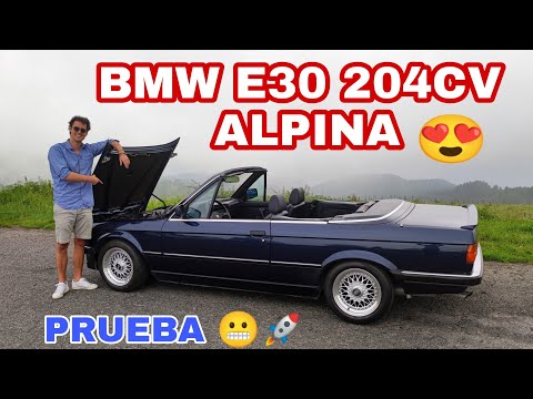 Pruebo BMW E30 Alpina 204cv cabrio😲🚀 Análisis, test, review en Jaizkibel..
