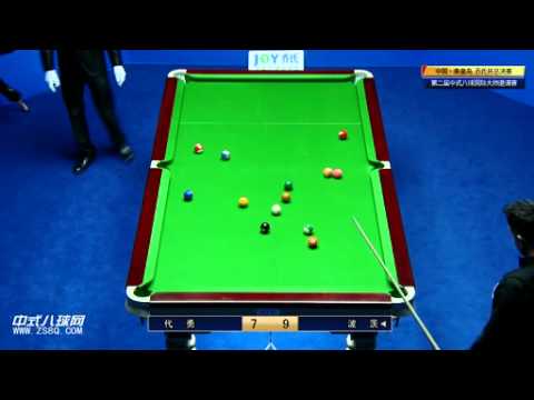 Gareth Potts VS Dai Yong - 2014 Chinese 8 Ball International Masters - Part 2