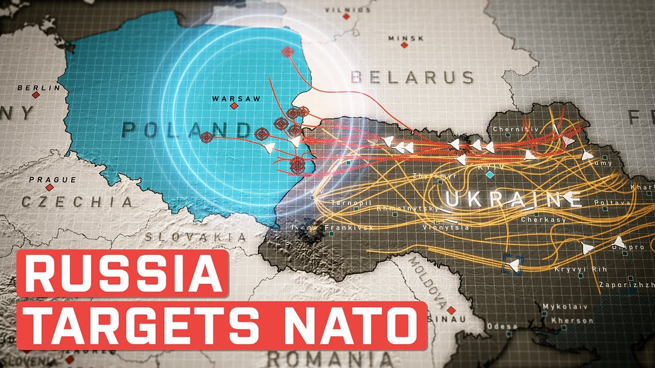 Russian Fires Drones Into (NATO) Poland