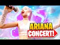 ARIANA GRANDE Fortnite Concert | FULL HD | *NO TALKING*