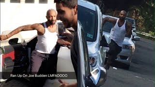 OvO Fans Tried Running Down on Joe Budden.....But Joe Budden Ended up CHASING Them.