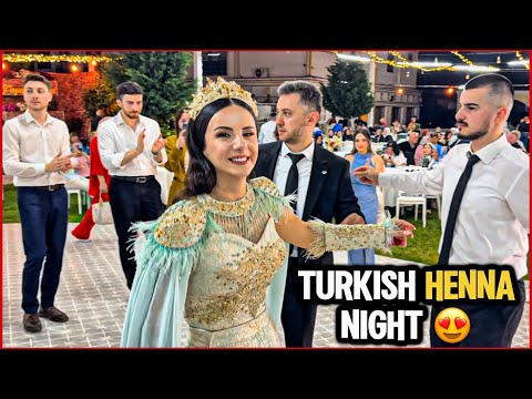 Turkish henna night | kına tradition 😍🇹🇷