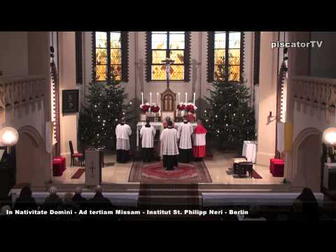 In Nativitate Domini Ad tertiam Missam 16 Postcommunio - Traditional Latin Mass