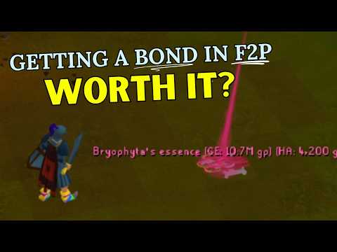 I ran out of Membership, so I grinded F2P Money Makers for a bond.