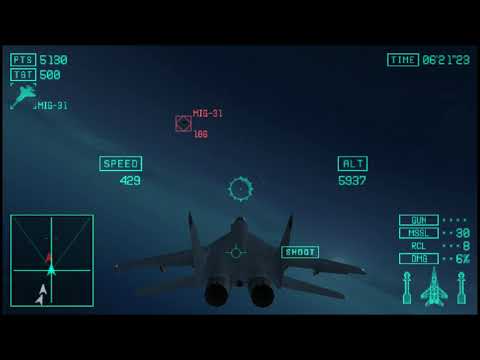 Spetz Playz Ace Combat X Part 4 - Radar Run