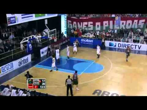 Aguada vs Bauru (final four liga sudamericana) 1/2