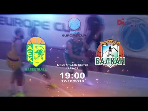 FIBA EUROPE CUP PROMO | AEK vs BALKAN...