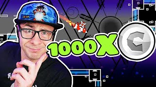 How To Get 1000 USER COINS in Geometry Dash