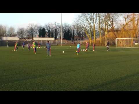 Basic passing sequence   Feyenoord U14