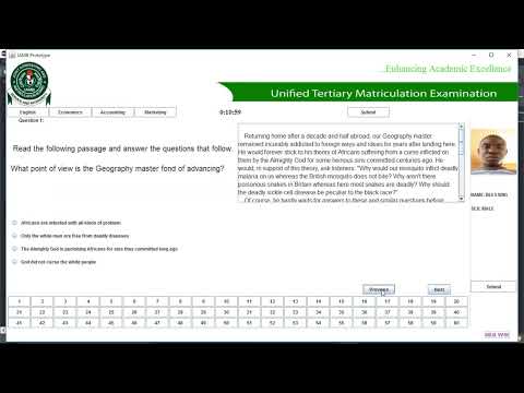 JAMB CBT Prototype