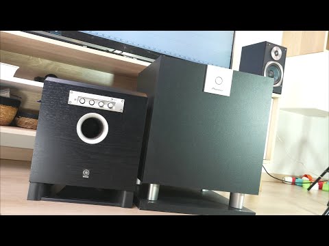 Yamaha vs Pioneer Active Subwoofer Bass Test