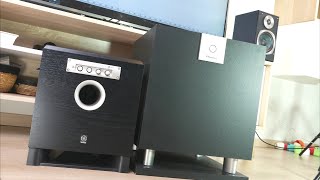 Video thumbnail for Yamaha vs Pioneer Active Subwoofer Bass Test by Techscrew