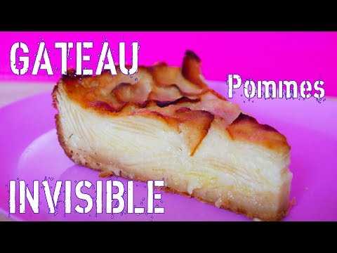 Gâteau invisible aux pommes facile et rapide 🍏🤤🍎