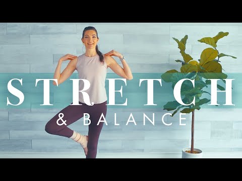 Standing Yoga Flow Stretch & Balance // Stretching Exercises for Beginners & Seniors