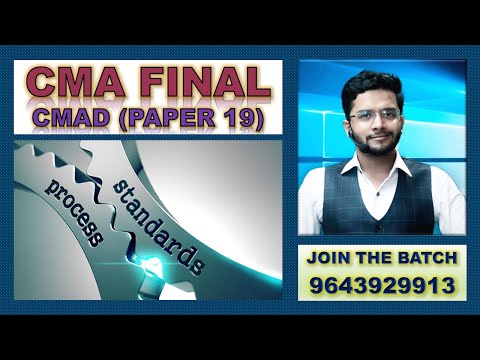 C O2 CO2 || Cost Accounting Standards || CMA Final