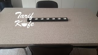 Yapışkanlı Folyo İle Masa-Mobilya Kaplama