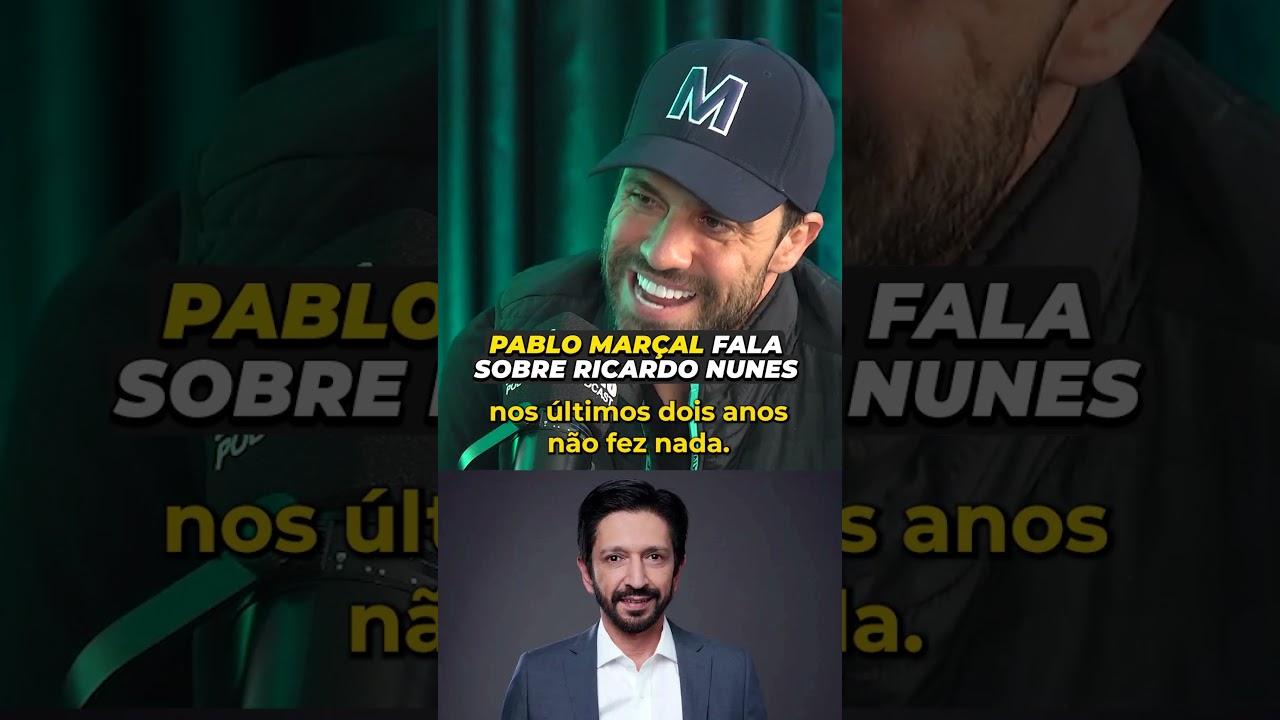 Pablo Marçal manda a real sobre Ricardo Nunes