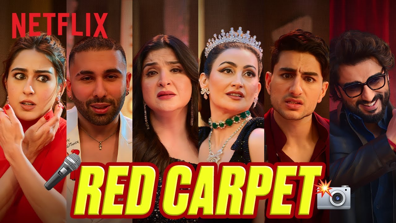 - The Most MASALEDAR Red Carpet Scene 👀❤️‍🔥 | The Bads Of Bollywood | Netflix India