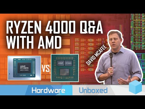 Navi vs Vega? Monolithic vs Chiplet? Intel Competition? AMD Answers Ryzen Mobile 4000 Questions