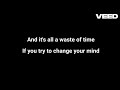 Torn Green Velvet Eyes   Karaoke with lyrics