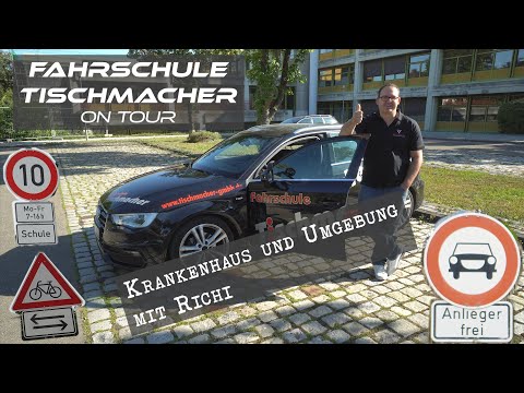 Fahrschule Tischmacher on Tour No. 06 | Dillingen Krankenhaus und Umgebung | Fahren lernen mit Richi