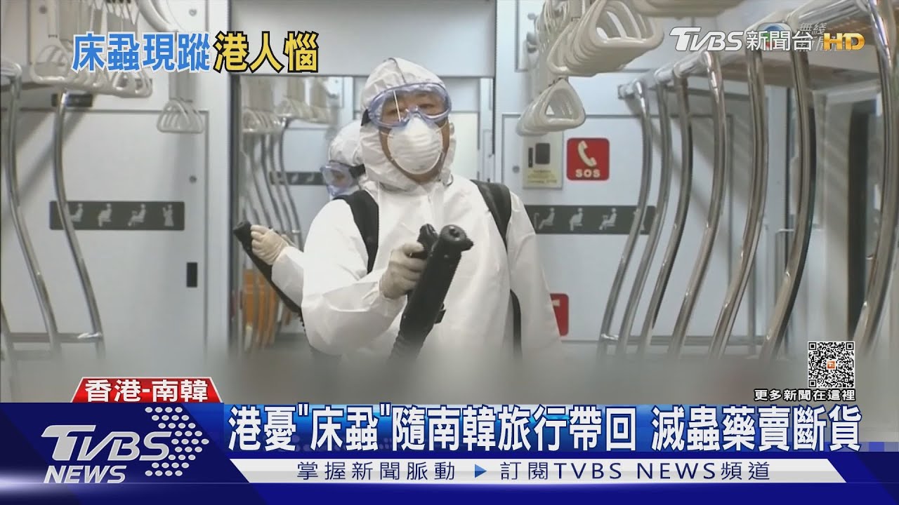 太緊張? 港憂「床蝨」隨南韓旅行帶回 滅蟲藥賣斷貨