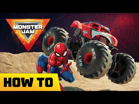 How to do drive Monster Jam Mega Spider Man RC!