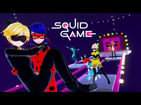 【MMD Miraculous】Squid Game - Glass Stepping Stones【60fps】