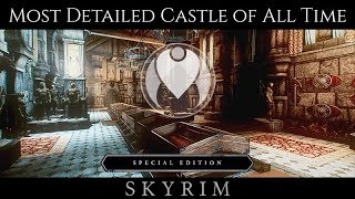 MOST DETAILED CASTLE MOD OF ALL TIME | Skyrim SE Ultra ENB Graphics