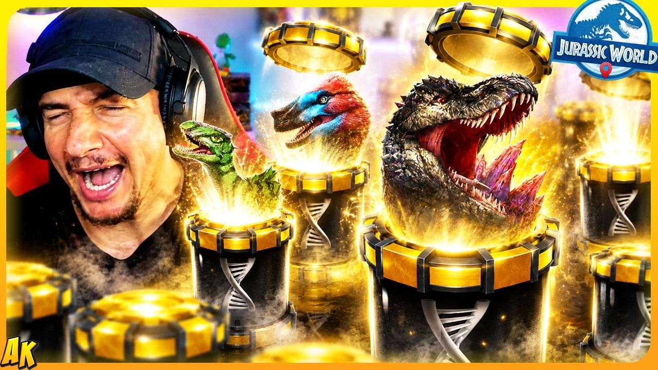 ABRO TODAS LAS INCUBADORAS APEX de Jurassic World Alive