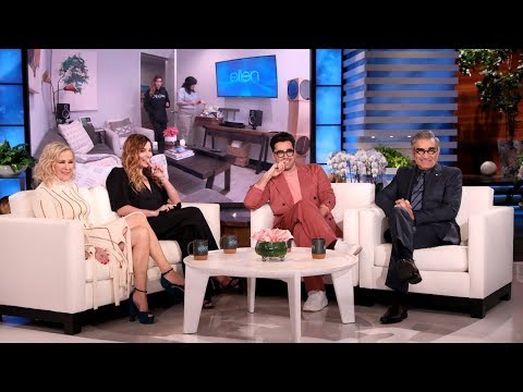 ‘Schitt’s Creek’ Star Annie Murphy Gets Pranked by Co-Stars Dan & Eugene Levy
