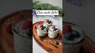 Overnight Chia seeds Oats! ( Video caption I wrote a Sesame seeds, instead CHIA SEEDS )