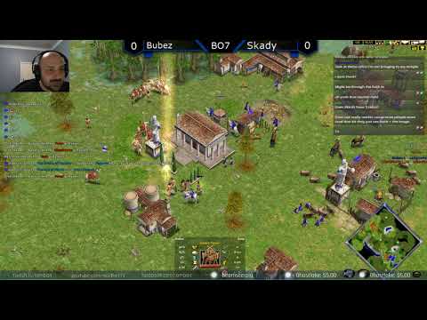Bubez (Zeus) vs Skady (Oranos) - Age of Mythology: The Titans (Game 1)
