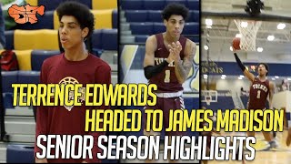 Terrence Edwards Jr. is Headed to James Madison | Senior Season Highlights