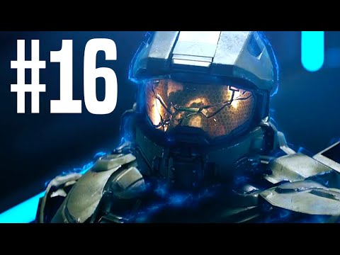 Halo 5 Guardians Co-Op - "HE'S DOING WEIRD STUFF" - (Walkthrough Part 16)