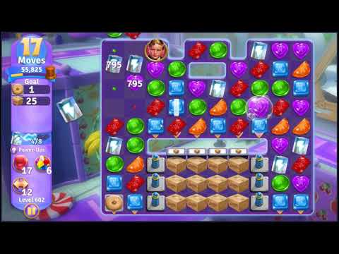 Wonka's World of Candy Level 602 - NO BOOSTERS + FULL STORY 🍫 | SKILLGAMING ✔️