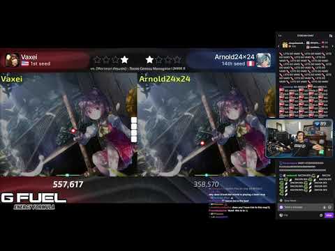 Vaxei vs Arnold24x24 10K tournament BTMC reaction