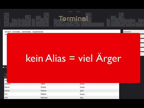 3. Horizontale Einschränkungen bei SELECT-Abfragen (SQL)