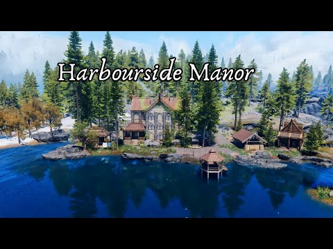 Eines der besten Häuser ohne Lasttür in Skyrim, Harbourside Manor, für PS4, PS5, Xbox und PC (AE/SE)