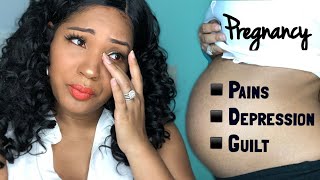 The TRUTH About Pregnancy Pains, Depression &amp; Guilt | Third Trimester Pregnancy Journey |