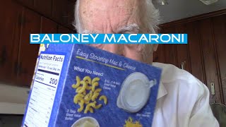 Baloney Macaroni Cheap Big Meal