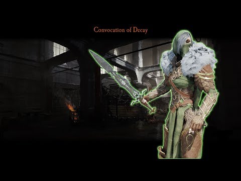 Legend True Solo - Convocation of Decay [Waystalker] 1h Sword / Hagbane