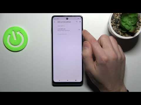 How to Lock SIM PIN Card on MOTOROLA Moto G200 5G –SIM PIN Protection