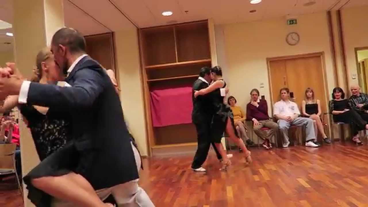 Jose Vazquez y Anna Yarigo, Hernan Ohaco y Kaisa Saarinen