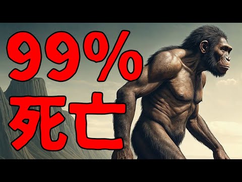 人間とゴリラの骨格