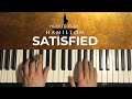 Hamilton - Satisfied (Piano Tutorial Lesson)