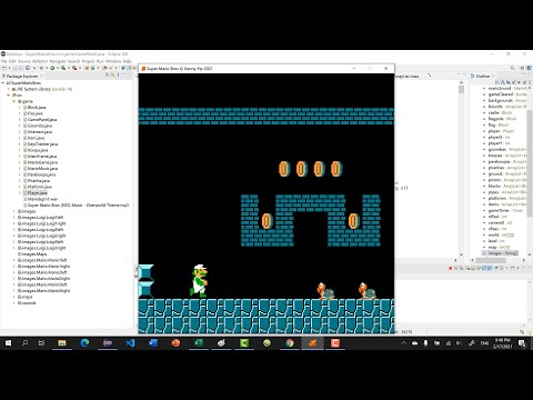 Super Mario Bros in Java Days 13 14 World 1 4 Complete