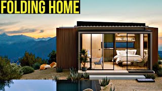 Affordable Folding PREFAB HOMES You Can Buy Right now